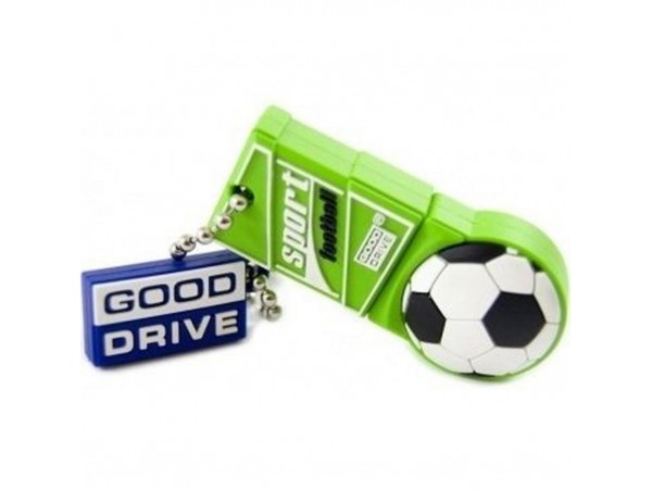 USB флеш накопитель GOODRAM 8GB SPORT Football USB 2.0 (PD8GH2GRFBR9)