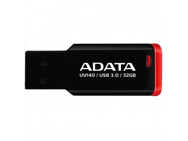 USB флеш накопитель A-DATA 32GB UV140 Black+Red USB 3.0 (AUV140-32G-RKD)