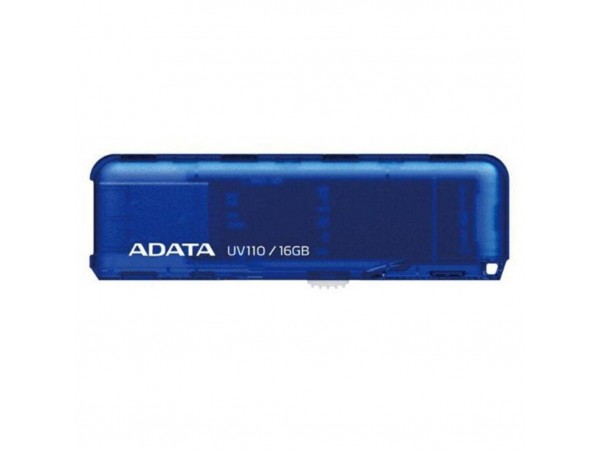 USB флеш накопитель A-DATA 16GB UV110 Blue USB 2.0 (AUV110-16G-RBL)