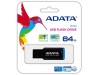 USB флеш накопитель A-DATA 64GB UV140 Black-Blue USB 3.0 (AUV140-64G-RBE)