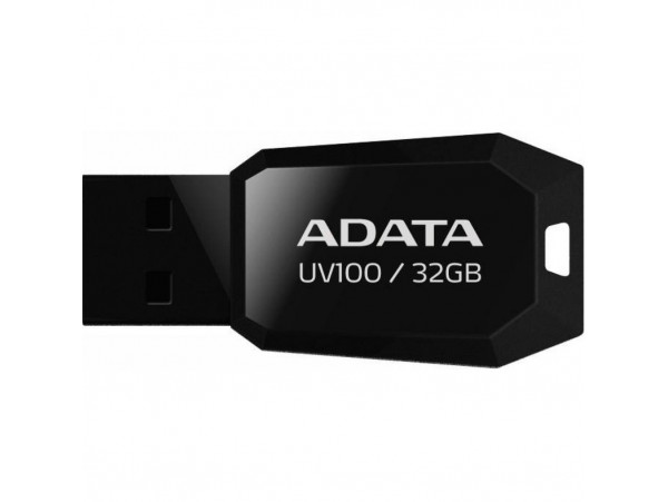 USB флеш накопитель A-DATA 32GB DashDrive UV100 Black USB 2.0 (AUV100-32G-RBK)