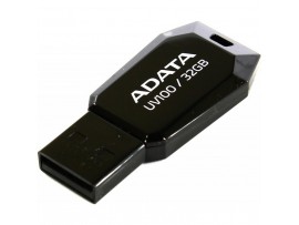 USB флеш накопитель A-DATA 32GB DashDrive UV100 Black USB 2.0 (AUV100-32G-RBK)