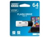 USB флеш накопитель GOODRAM 64GB UCO2 Colour Black&White USB 2.0 (UCO2-0640KWR11)