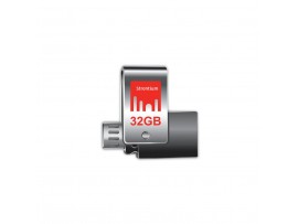 USB флеш накопитель STRONTIUM Flash 32GB Nitro Plus Silver OTG USB 3.0 (SR32GSLOTG1Z)