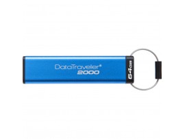 USB флеш накопитель Kingston 64GB DT 2000 Metal Security USB 3.0 (DT2000/64GB)