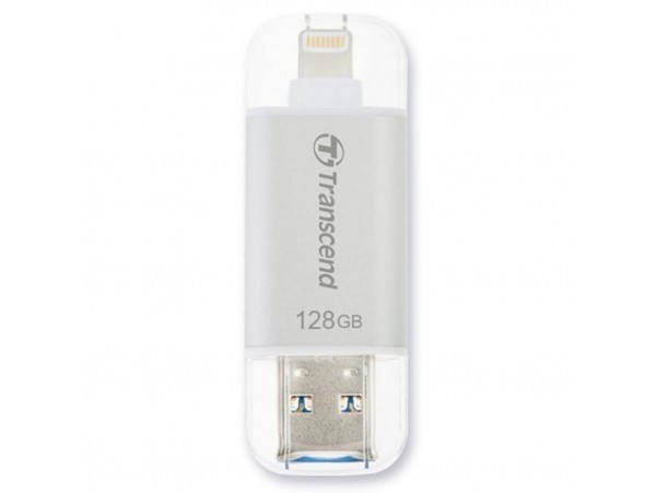 USB флеш накопитель Transcend 128GB JetDrive Go 300 Silver USB 3.1 (TS128GJDG300S)