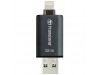 USB флеш накопитель Transcend 32GB JetDrive Go 300 Black USB 3.1 (TS32GJDG300K)