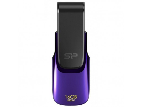 USB флеш накопитель Silicon Power 16Gb Blaze B31 Purple USB 3.0 (SP016GBUF3B31V1U)