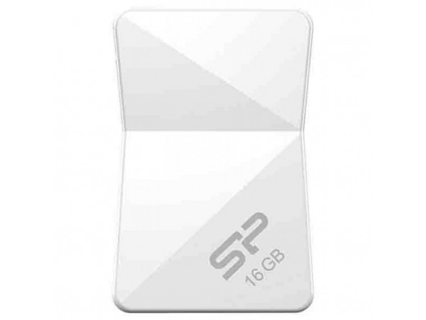 USB флеш накопитель Silicon Power 16Gb Touch T08 White USB 2.0 (SP016GBUF2T08V1W)