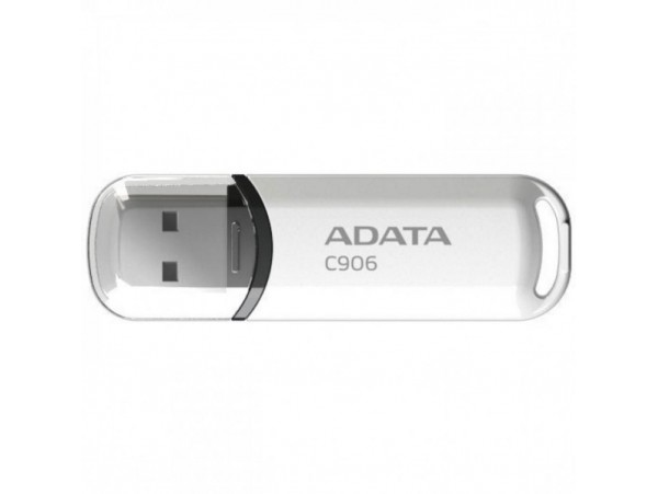 USB флеш накопитель A-DATA 16Gb C906 White USB 2.0 (AC906-16G-RWH)