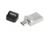 USB флеш накопитель Transcend 16GB JetFlash OTG 880 Metal Silver USB 3.0 (TS16GJF880S)