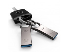 USB флеш накопитель Silicon Power 64GB Jewel J80 Titanium USB 3.0 (SP064GBUF3J80V1T)