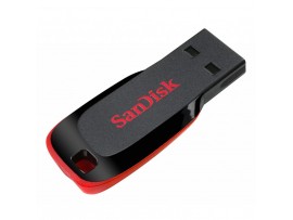 USB флеш накопитель SANDISK 64GB Cruzer Blade Black/red USB 2.0 (SDCZ50-064G-B35)