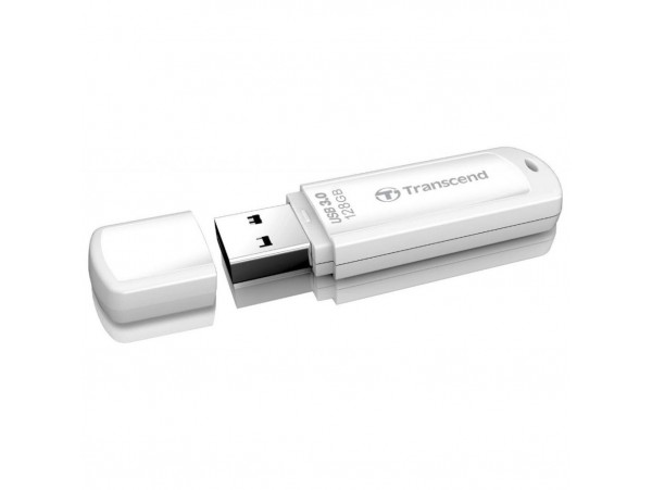 USB флеш накопитель Transcend 128GB JetFlash 730 White USB 3.0 (TS128GJF730)