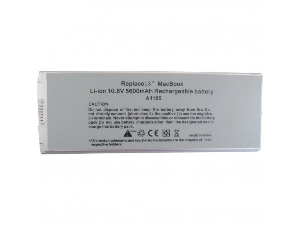 Аккумулятор для ноутбука Alsoft Apple A1185 5600mAh 6cell 10.8V Li-ion (A41051)