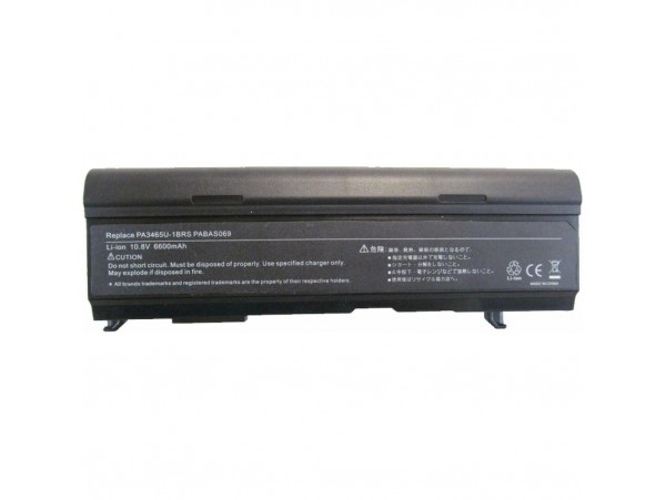 Аккумулятор для ноутбука Alsoft Toshiba PA3465U 6600mAh 9cell 10.8V Li-ion (A41141)