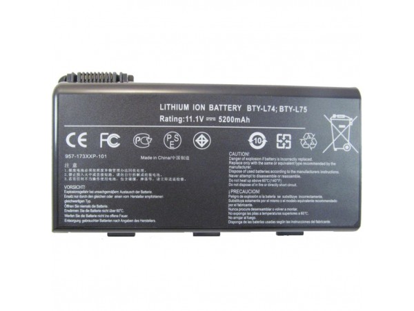 Аккумулятор для ноутбука Alsoft MSI BTY-L74 5200mAh 6cell 11.1V Li-ion (A41554)