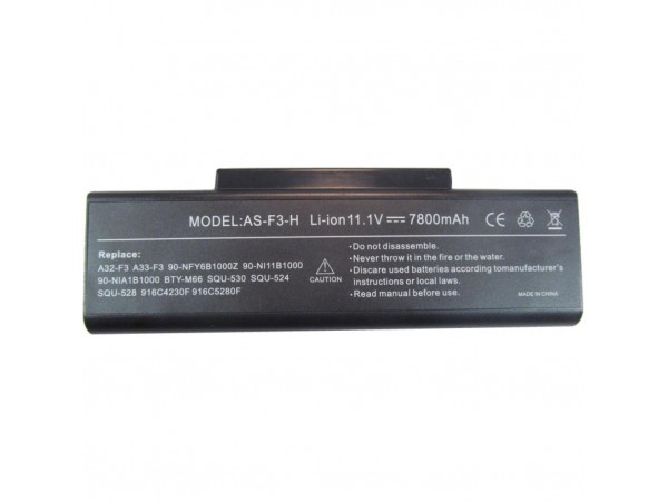 Аккумулятор для ноутбука Alsoft Asus A32-F3 7800mAh 9cell 11.1V Li-ion (A41034)