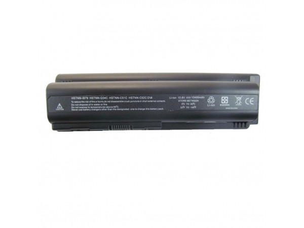 Аккумулятор для ноутбука Alsoft HP Pavilion DV4 HSTNN-C51C 10400mAh 12cell 10.8V Li-ion (A41161)