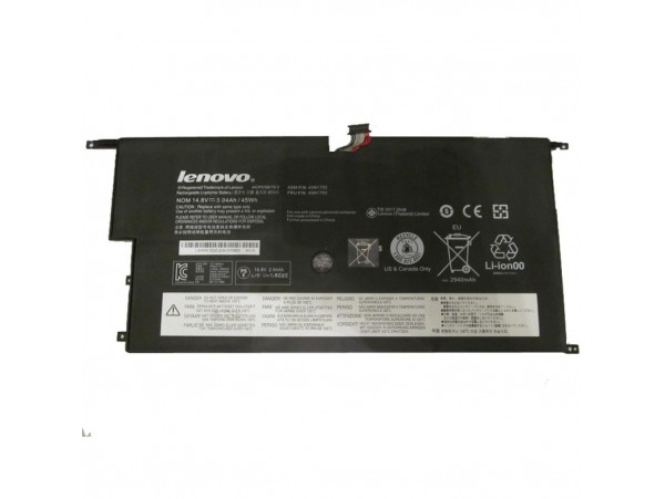 Аккумулятор для ноутбука Lenovo Lenovo ThinkPad X1 Carbon 45N1702 3040mAh (45Wh) 4cell 14.8V (A41899)