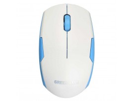 Мышка Greenwave Heathrow USB, white-blue (R0013750)