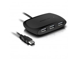 Концентратор Speedlink SNAPPY USB Hub (SL-140011-BK)