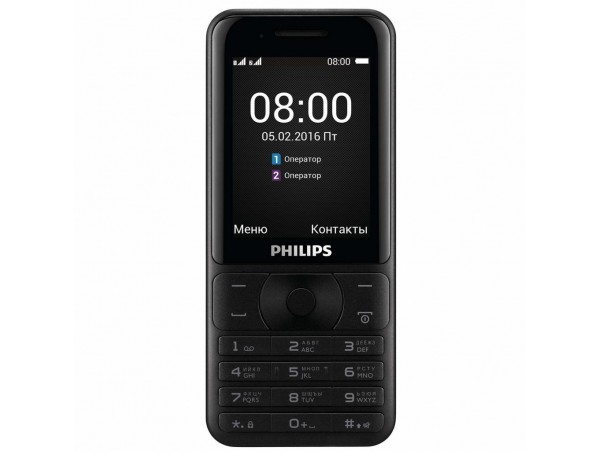 Мобильный телефон PHILIPS Xenium E181 Black