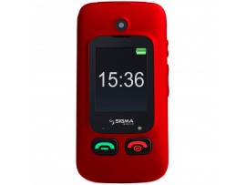 Мобильный телефон Sigma Comfort 50 Shell DS Black-Red (4827798212325)