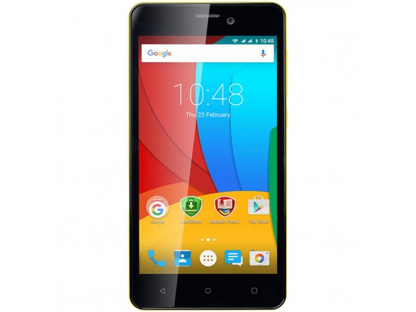 Мобильный телефон PRESTIGIO MultiPhone 3508 Wize P3 DUO Yellow (PSP3508DUOYELLOW)