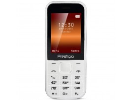 Мобильный телефон PRESTIGIO 1240 Duo White (PFP1240DUOWHITE)