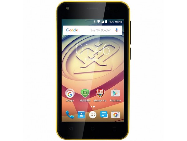 Мобильный телефон PRESTIGIO MultiPhone 3403 Wize L3 DUO Yellow (PSP3403DUOYELLOW)