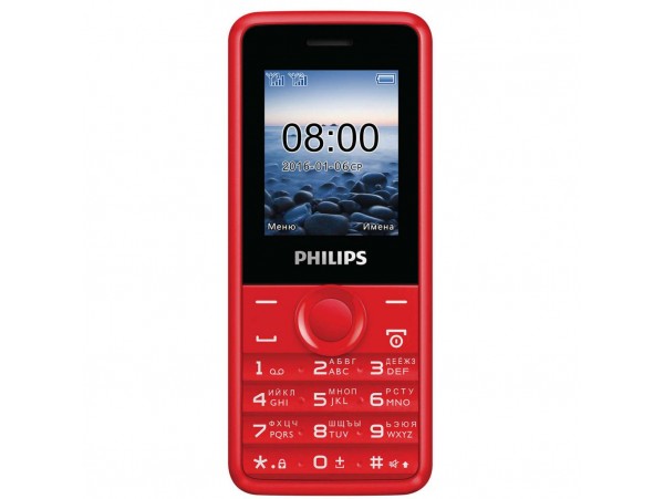 Мобильный телефон PHILIPS Xenium E103 Red