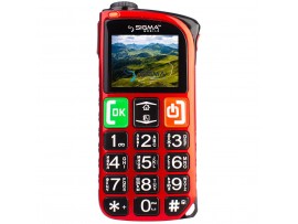 Мобильный телефон Sigma Comfort 50 Light DS Red (4827798224335)