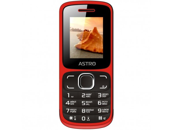 Мобильный телефон Astro A177 Red Black