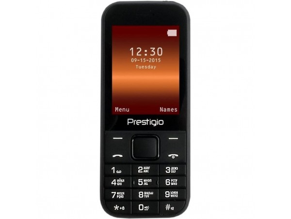 Мобильный телефон PRESTIGIO 1240 Duo Black (PFP1240DUOBLACK)