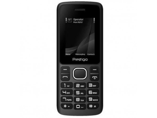 Мобильный телефон PRESTIGIO 1180 Duo Black (PFP1180DUOBLACK)