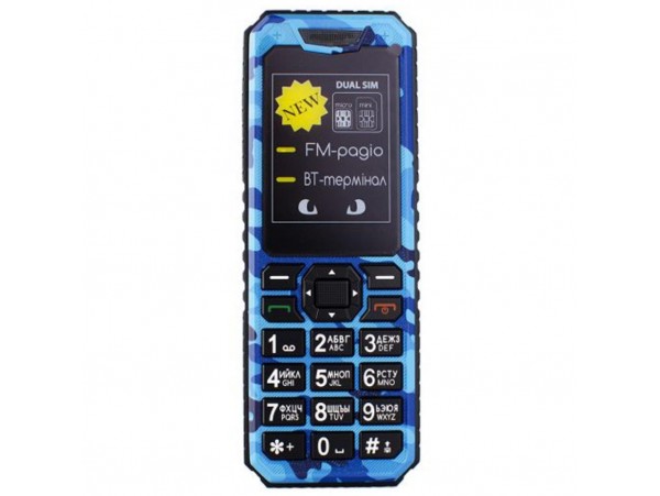 Мобильный телефон Sigma X-style 11 Dual Sim Blue Camouflage (4827798327227)