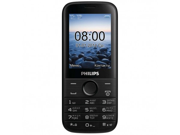 Мобильный телефон PHILIPS Xenium E160 Black