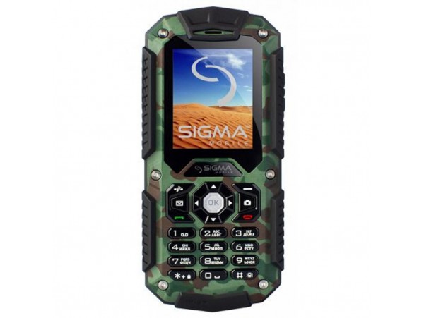 Мобильный телефон Sigma X-treme IT67 Dual Sim Khaki (4827798283233)