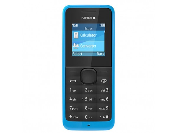 Мобильный телефон Nokia 105 SS Cyan (A00025706)