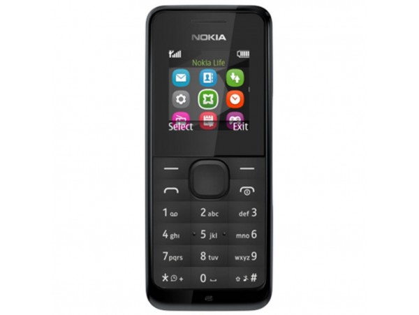 Мобильный телефон Nokia 105 SS Black (A00025707)