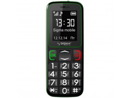 Мобильный телефон Sigma Comfort 50 mini3 Black Green (6907798337322)