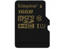 Карта памяти Kingston 16GB microSDHC Class 10 UHS-I (SDCA10/16GBSP)