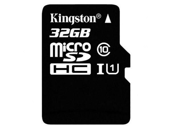 Карта памяти Kingston 32GB microSDHC Class 10 UHS-I (SDC10G2/32GB)