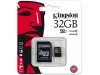 Карта памяти Kingston 32GB microSDHC Class 10 UHS-I (SDC10G2/32GB)