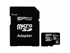 Карта памяти Silicon Power 32GB microSDHC class 10 (SP032GBSTH011V10SP)