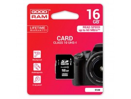 Карта памяти GOODRAM 16GB SDHC class 10 (S1A0-0160R11)