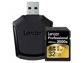 Карта памяти Lexar 32GB SDHC class 10 UHS-II U3 (LSD32GCRBEU2000R)