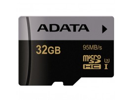 Карта памяти A-DATA 32GB microSD class 10 UHS-I U3 (AUSDH32GUI3CL10-R)