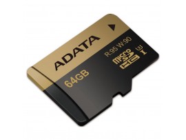 Карта памяти A-DATA 64GB microSD class 10 XPG UHS-I U3 (AUSDX64GXUI3-R)